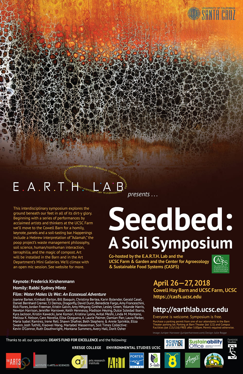 Seedbed Soil Symposium poster