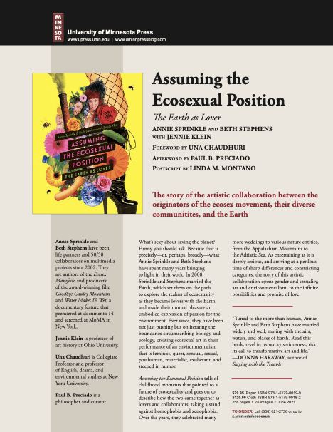 University of Minnesota Press: Assuming the Exosexual Position