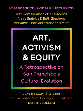 Poster for Art, activism & Equity